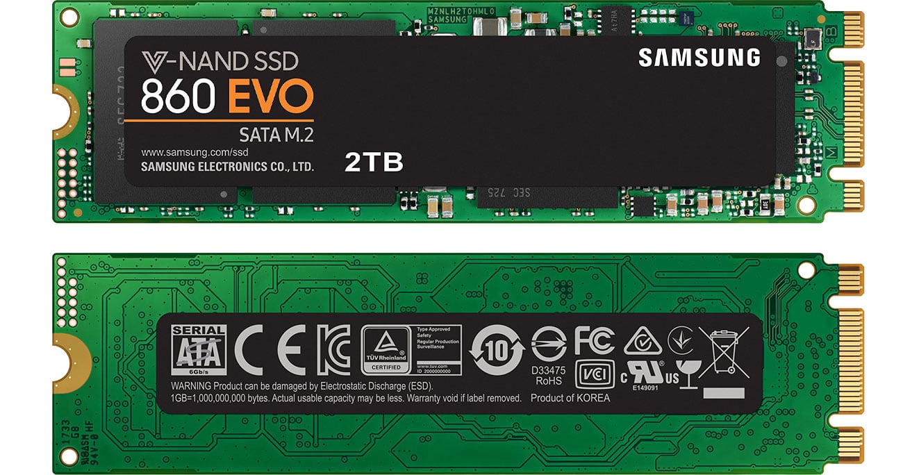 値下げ　Samsung 860 EVO 2TB SSD Samsung 2TB M.2 SATA SSD 860 EVO - Dyski SSD - Sklep